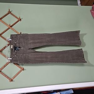 Flare Courdory Green Pants Size 30 Roxy